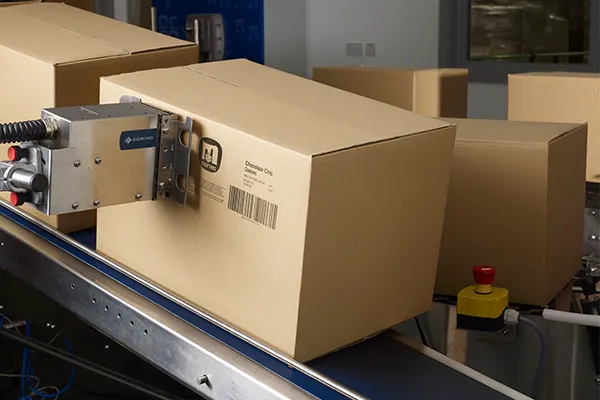 Cx350i-remote-head-printing-on-incline Vertical large character printing